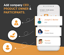 Scrum Admin App syot layar 2