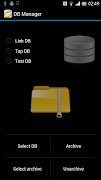 DB Manager captura de pantalla 1