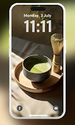 Matcha Lockscreen ảnh chụp màn hình 7