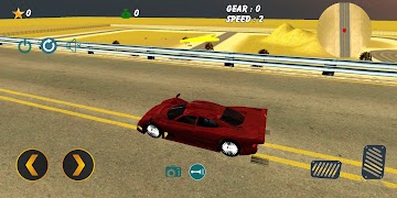 برنامه‌نما CLK GTR Drift Simulator عکس از صفحه
