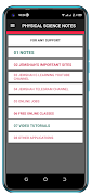 PHYSICAL SCIENCE NOTES poster