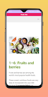 Foods Diet Information screenshot 2