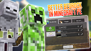 پوستر Better Bedrock in Minecraft PE