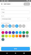 برنامهنما Habit Tracker عکس از صفحه