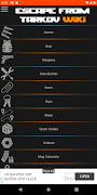 Wiki for Escape From Tarkov (no ads) plakat
