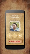 برنامه‌نما Paper Caller Screen Theme عکس از صفحه