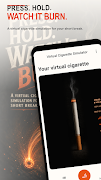 Virtual Cigarette Simulator Affiche