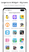 Widget Ikon Besar - Ikon Besar screenshot 1