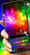 Neon Color 3D keyboard syot layar 1