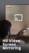 برنامه‌نما HD Video Screen Mirroring عکس از صفحه