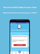 برنامه‌نما Grade 8 PARCC Math Test & Prac عکس از صفحه