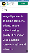 5 Schermata Upscaler