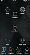 Amoled Lines Icon Pack screenshot 2