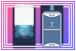 Visualizer Keyboard penulis hantaran