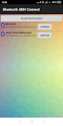 برنامه‌نما Bluetooth MIDI Connect عکس از صفحه