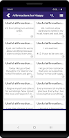 Аffirmations for Happy Screenshot 1