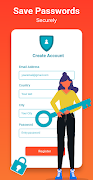 برنامه‌نما Use Browser - Private Browser عکس از صفحه
