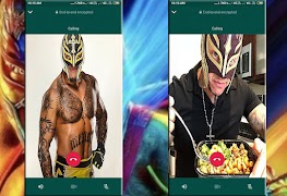 Rey Mysterio Fake Call Video स्क्रीनशॉट 1