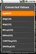 Liquid Calculator screenshot 1