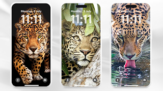 Leopard Lockscreen Cartaz