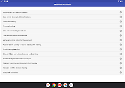 Managerial Accounting captura de pantalla 6