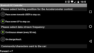5 Schermata Bluetooth RC Car