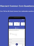 Grade 8 Common Core Math Test  تصوير الشاشة 6