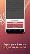 Sing2Notes - Sheet from Vocals تصوير الشاشة 5