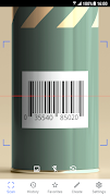 برنامه‌نما QR & Barcode Reader عکس از صفحه