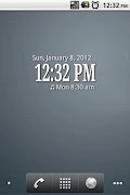 1 Schermata Trite Clock Widget