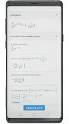 Derivative calculator solver screenshot 1
