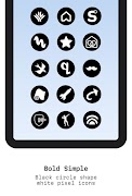 Nova OLED 17 Icon Pack ảnh chụp màn hình 6