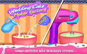 Wedding Cake Maker Factory syot layar 5