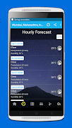 Weather app screenshot 1