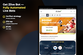 برنامه‌نما Live Bet Zlive عکس از صفحه
