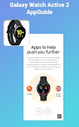Galaxy Watch Active 2 AppGuide स्क्रीनशॉट 3