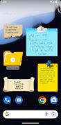 Notes autocollantes + widget capture d'écran 1
