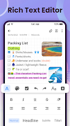 Nota - Notepad & Buku nota syot layar 1