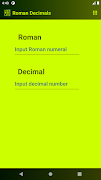 Roman Decimals ポスター