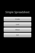 Poster Simple Spreadsheet (free/ads)