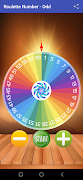 برنامه‌نما Roulette Number - Odd عکس از صفحه