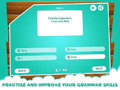 learning adjectives quiz games Screenshot 1