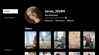 TikTok for Android TV screenshot 3