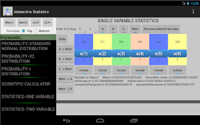 Interactive Statistics PRO স্ক্রিনশট 7