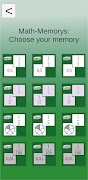 Mathematik Memorys capture d'écran 1