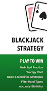 Blackjack Strategy Practice, B poster