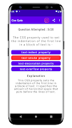 CSS Quiz تصوير الشاشة 2