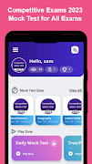 Mock Test Exam Prep App پوسٹر