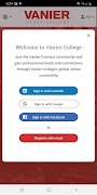 Vanier Alumni screenshot 2