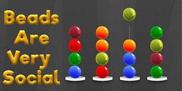 Beads Tower - Sorting Beads Puzzle ภาพหน้าจอ 1